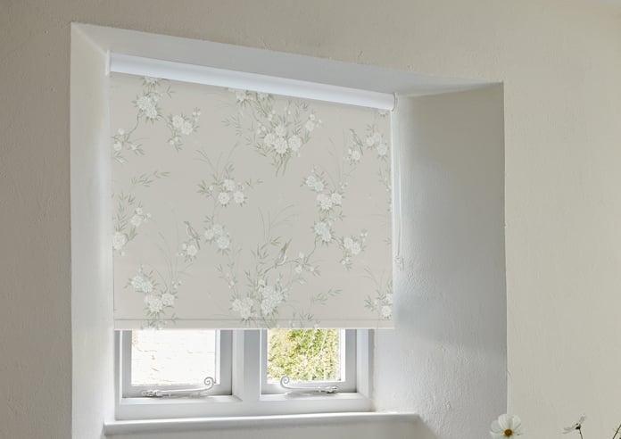 Shabby Chic by Rachel Ashwell Bird Chinoiserie (Blackout), Natural - Roller Blind - Image 5